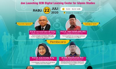 Respon Tantangan Pembelajaran kekinian, STEI SEBI Luncurkan SEBI Digital Learning Center for Islamic Studies