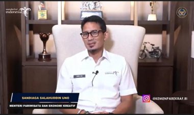 SANDIAGA UNO UCAPKAN SELAMAT UNTUK MILAD KE-23 DAN WISUDA XVI STEI SEBI