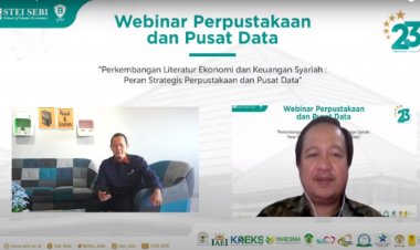 Dorong Perkembangan Literatur Ekonomi dan Keuangan Syariah,  STEI SEBI Menggelar Webinar dalam Rangkaian Miladnya yang ke-23