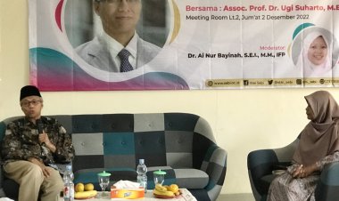 Gelar Kuliah Tamu, STEI SEBI Diskusikan Isu Riset Integrasi Keuangan Komersial dan Sosial Syariah