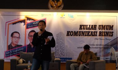 Mahasiswa Prodi Manajemen Bisnis Syariah STEI SEBI sukses gelar Kuliah Umum Komunikasi Bisnis