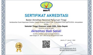 Reakreditasi STEI SEBI Baik Sekali