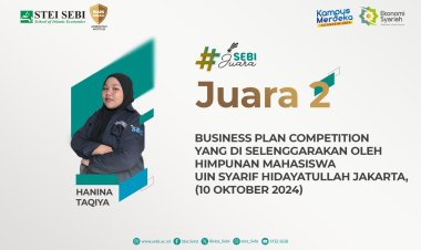 Juara 2, Business Plan Competition, UIN Syarif Hidayatullah Jakarta, 10 Oktober 2024