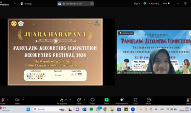 STEI SEBI Students Win Award at Pamulang Accounting Competition 2024
