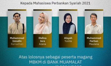 Empat Mahasiswa STEI SEBI Magang MBKM di Bank Muamalat Indonesia