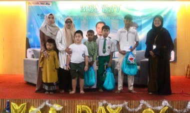 Tingkatkan Kepedulian dengan Sesama Mahasiswa Prodi Manajemen Bisnis Syariah SEBI Adakan Santunan Anak Yatim