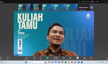 Guest Lecture: Internal Audit Practices for Sharia Compliance at LAZNAS IZI