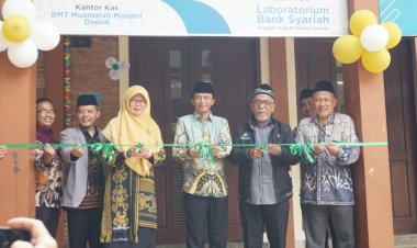 Peresmian Laboratorium Bank Syariah Prodi Perbankan Syariah Institut SEBI dan Grand Launching Kantor Kas BMT Muamalah Mandiri