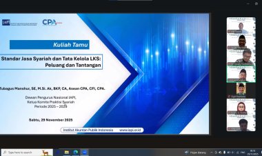 SIBERC IAI SEBI Gelar Kuliah Tamu, Kupas Peluang dan Tantangan Standar Jasa Syariah dan Tata Kelola Lembaga Keuangan Syariah