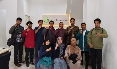 Prodi Perbankan Syariah Institut SEBI Laksanakan Studi Visit ke Bank Muamalat Indonesia Cabang Sawangan