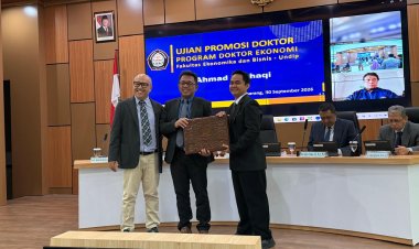 Perkuat Mutu Akademik, Dosen Institut SEBI Raih Gelar Doktor di Undip