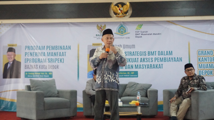 Program Pembinaan Penerima Manfaat (Program SRIPEK)  BAZNAS Kota Depok