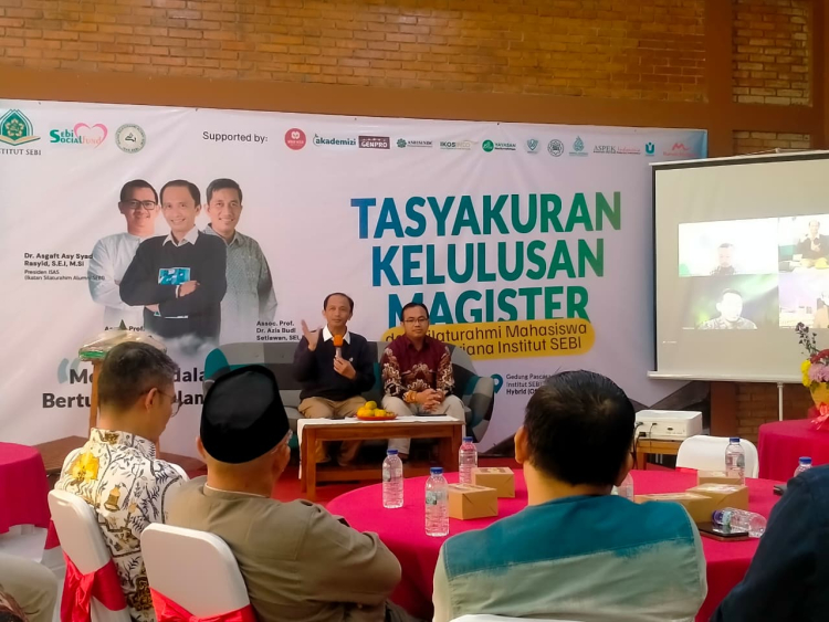 SEBI Gelar Tasyakuran Kelulusan Magister Angkatan Pertama